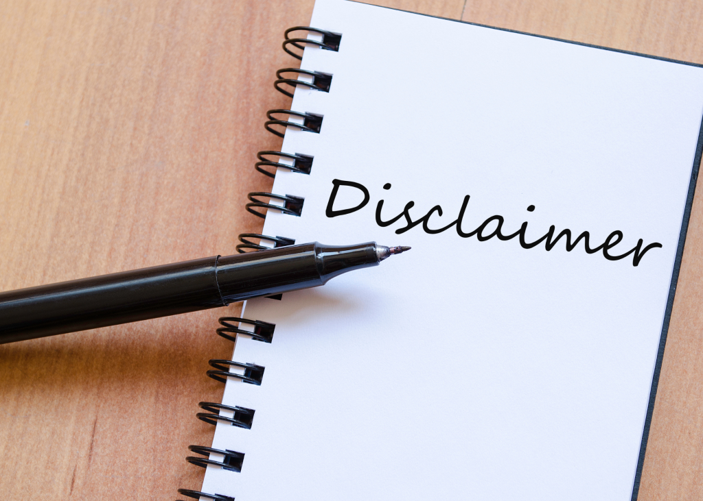 Disclaimer